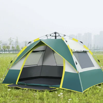 Tente extérieure coupe-vent imperméable portative de camping de plage