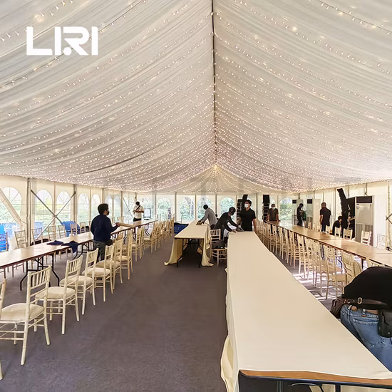 Grande tente de mariage d'église d'événement de partie de chapiteau bon marché extérieur à vendre